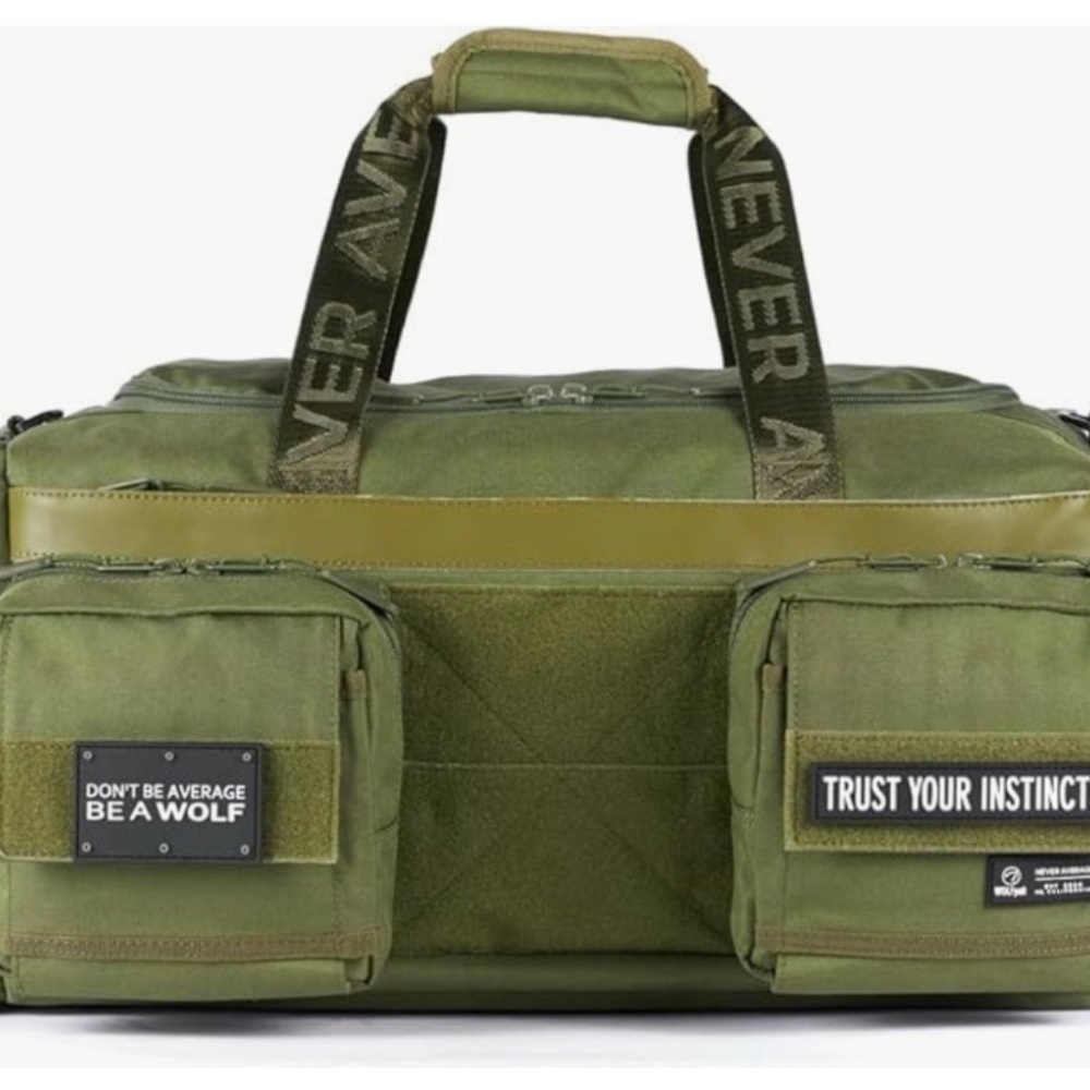 Green Men's Bag- Wolfpack